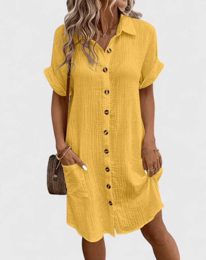 Gianelleza shirt midi dress, view 7