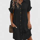 Gianelleza shirt midi dress, view 17