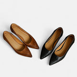 Amber | Leather Heels