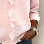 Sadie ruffled blouse, view 10