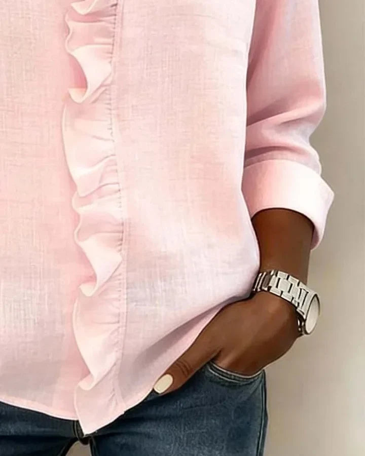 Sadie ruffled blouse, view 10