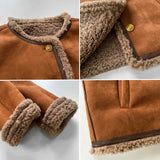Rosalind | Buttoned Sheepskin Jacket