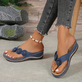 Luna toe-loop comfort sandals, view 7