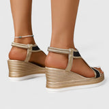 Jessica Espadrille Wedge Sandals, view 12