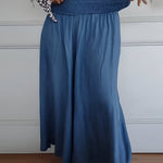 Marlene wide leg palazzo trousers, view 2