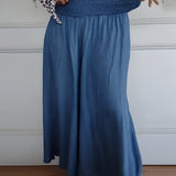 Marlene wide leg palazzo trousers, view 2