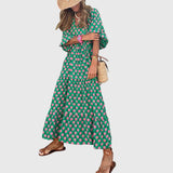 Sarah boho maxi dress, view 3