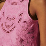 Moira | Pink Lace Set