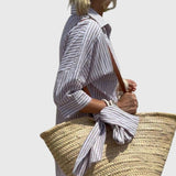 Ellen Classic Striped Dress, view 8