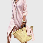 Ellen Classic Striped Dress, view 4