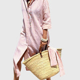 Ellen Classic Striped Dress, view 4