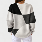 Ella colour block jumper, view 3