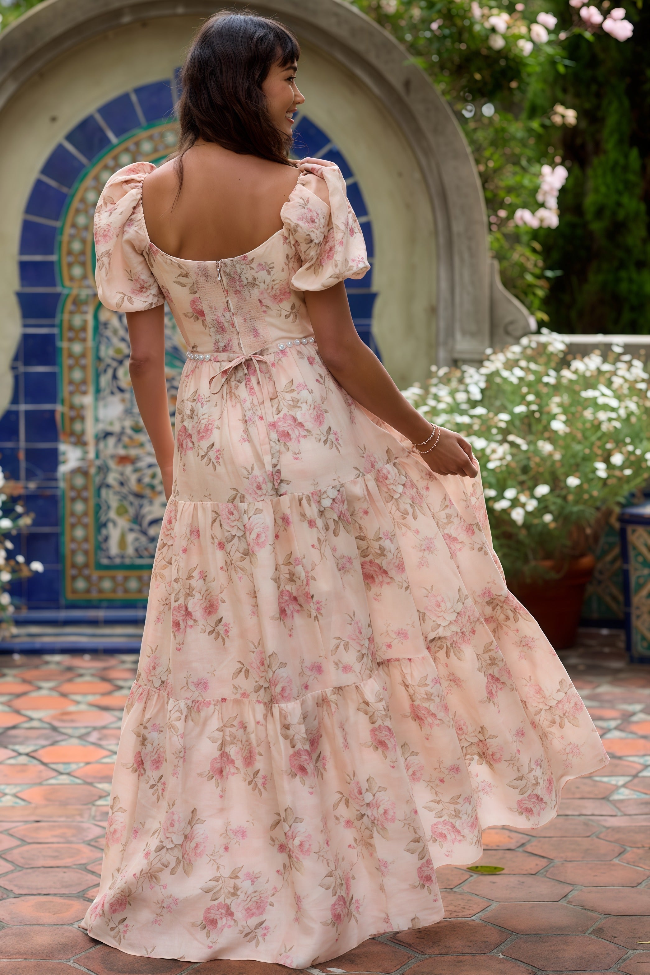 Layla flowing dress, view 5