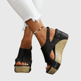 Lydia orthopaedic wedge sandals, view 7
