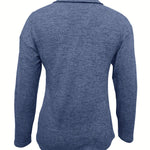 Charlene half-zip collared top, view 7