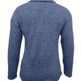 Charlene half-zip collared top, view 7