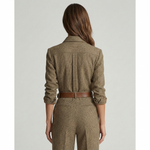Celia checked utility jumpsuit, view 4