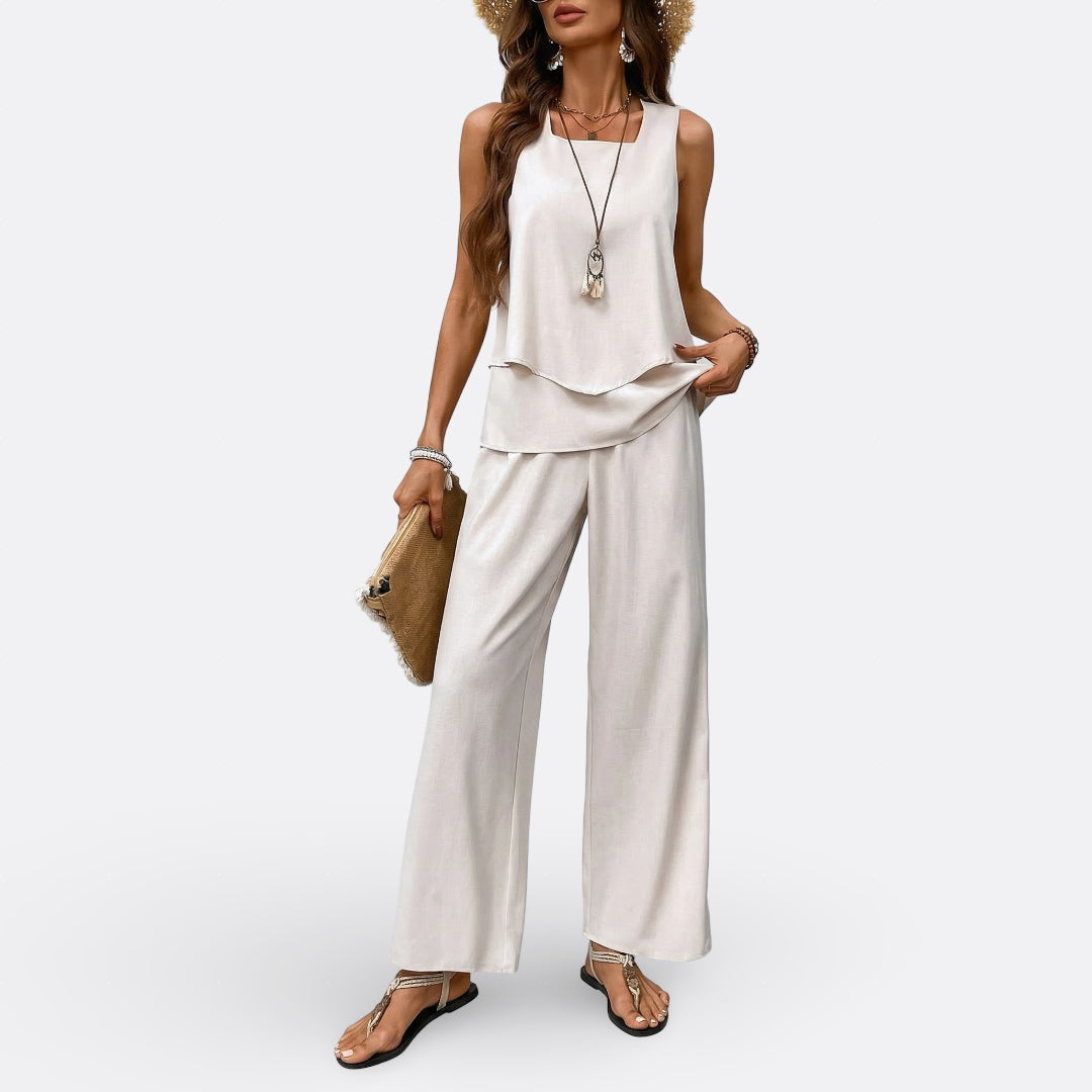 Freya - Two-Piece Straight Cut Set