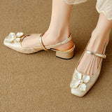 Ruth | Elegant Shoes with Floral Detail
