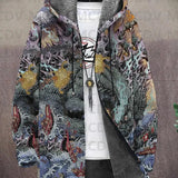Nancy - Artistic Print Jacket, Choice of Designs, Chaos variant