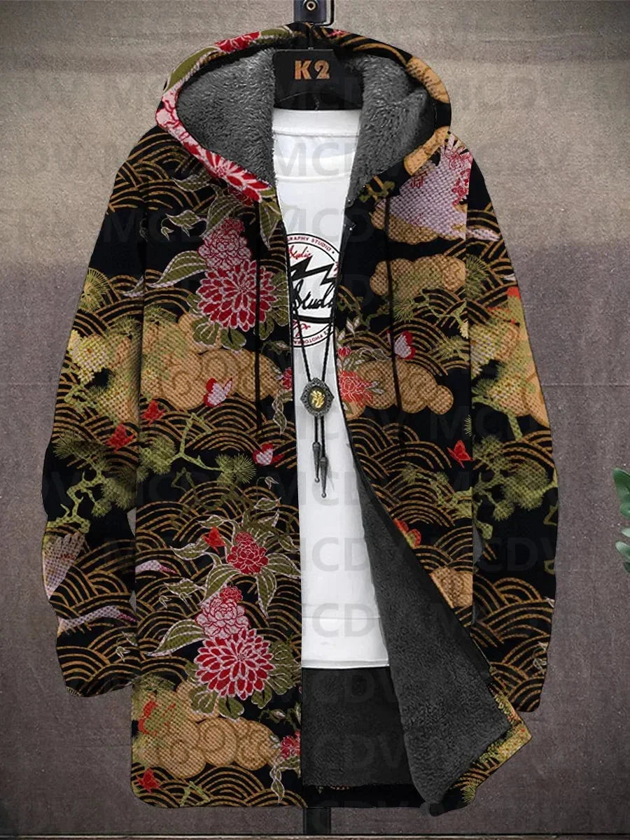 Nancy - Artistic Print Jacket, Choice of Designs, Asian Style variant