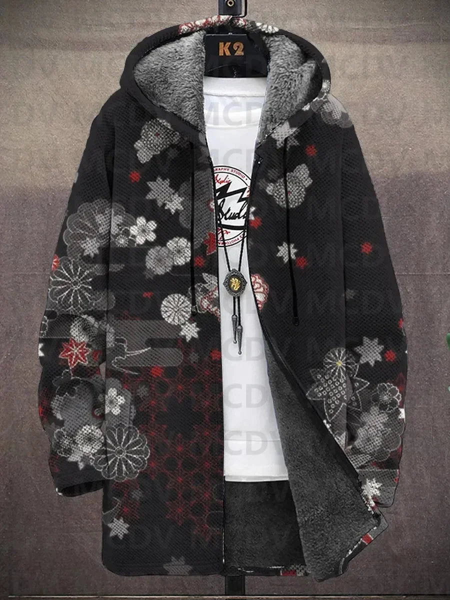 Nancy - Artistic Print Jacket, Choice of Designs, Black Art variant