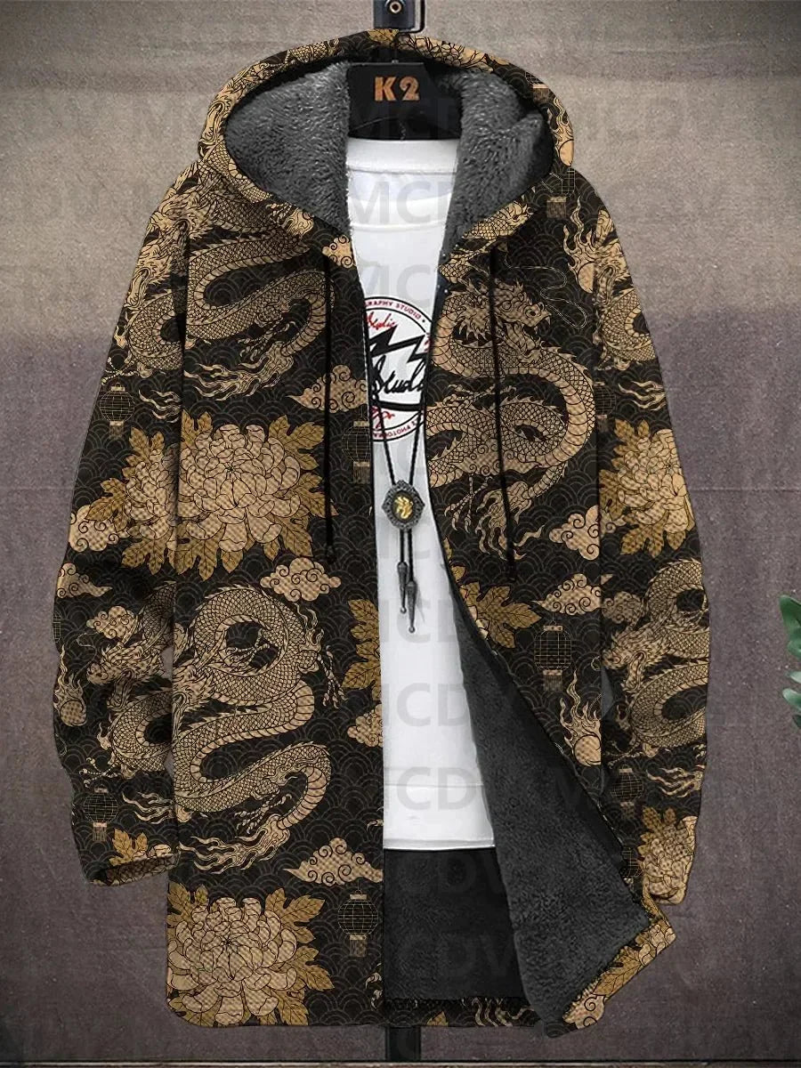 Nancy - Artistic Print Jacket, Choice of Designs, Dragons variant