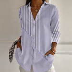Harper striped blouse, view 2