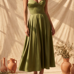 Liora strapless midi dress, view 2