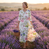 Dahlia Floral Dress, view 2