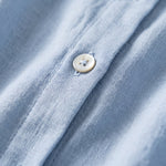 Isabel cotton linen waist tie dress, view 2