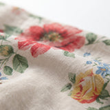 Laura floral cotton linen dress, view 2