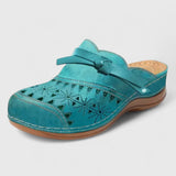 Rue comfortable clogs in Ocean Blue, view 5