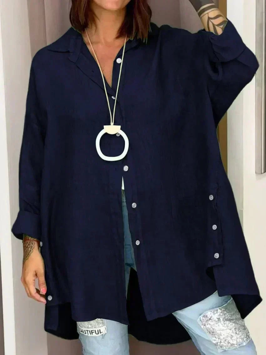 Nadine luxe oversized shirt, view 3