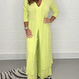 Alejandra relaxed two-piece set in Yellow, view 6