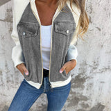 Zoe | Denim Hooded Jacket