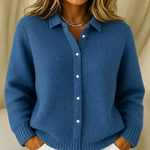 Katrina knitted jacket in Dark Blue, view 7