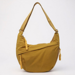 Savannah Ochre Nylon Shoulder Bag, front view
