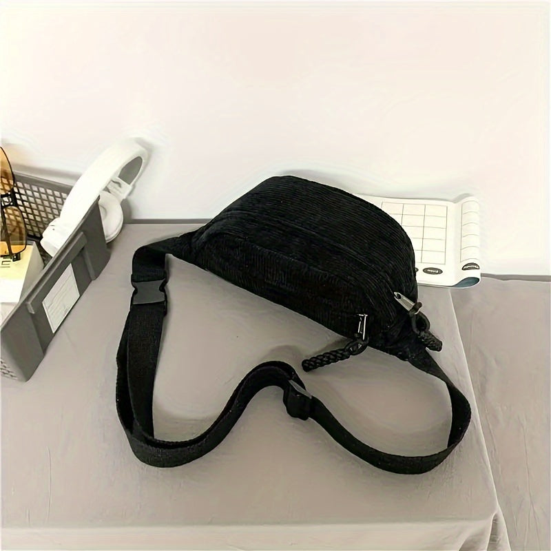 Brooke Corduroy Shoulder Bag, view 5