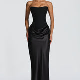 Maggie strapless maxi dress, view 6