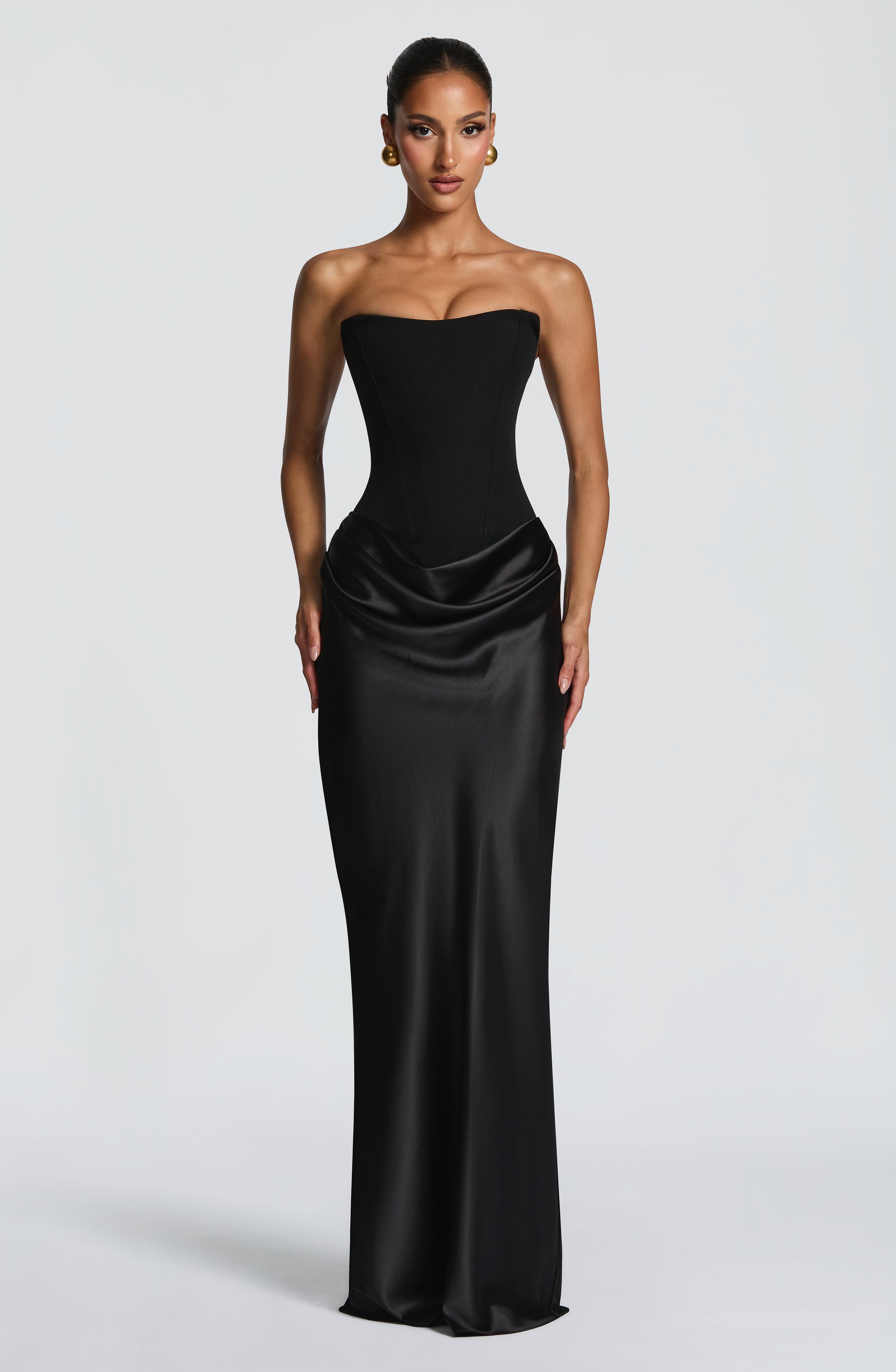 Maggie strapless maxi dress, view 6