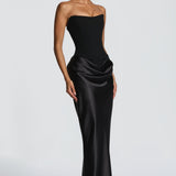 Maggie strapless maxi dress, view 7