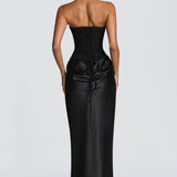 Maggie strapless maxi dress, view 2