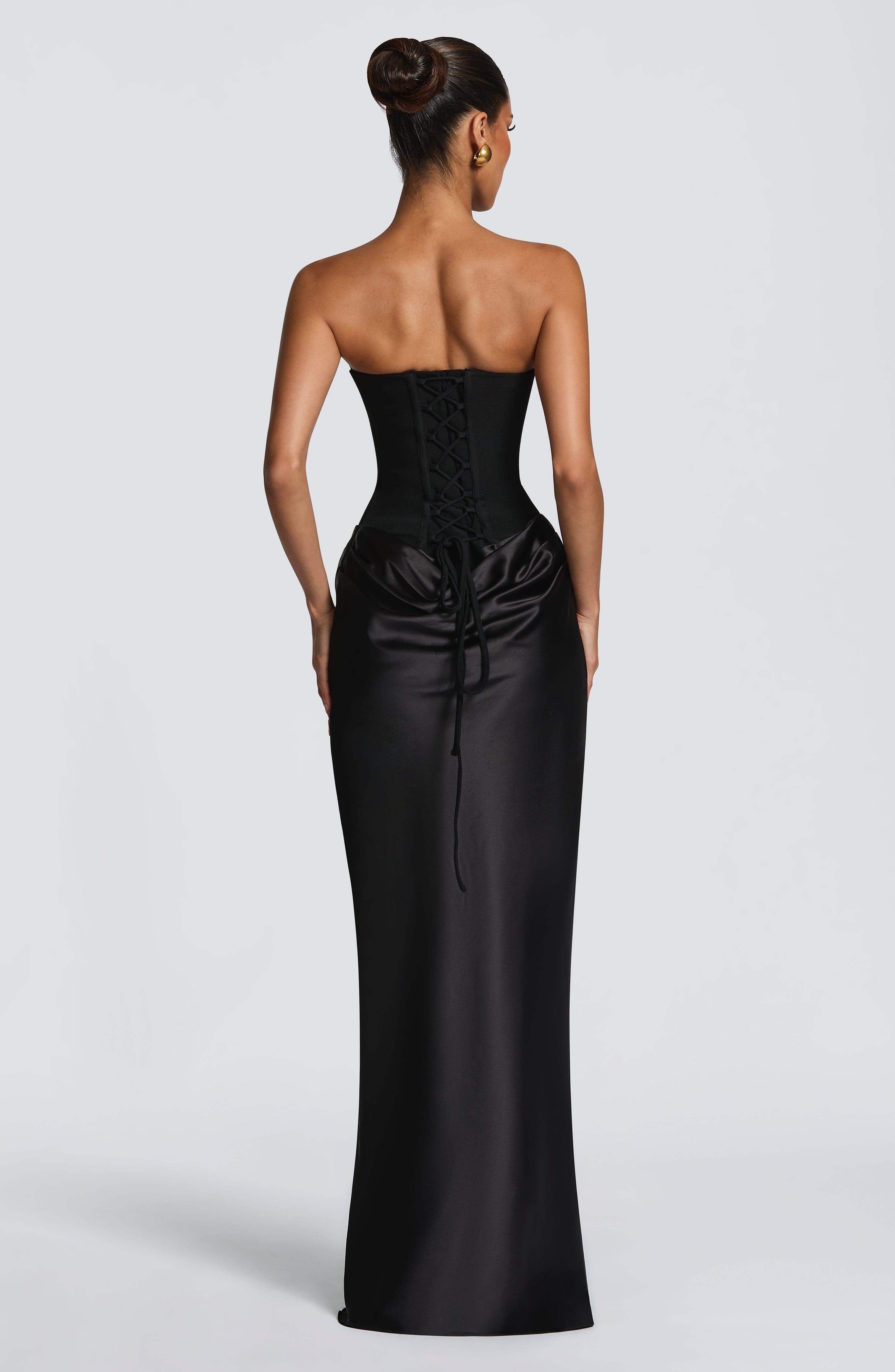 Maggie strapless maxi dress, view 2