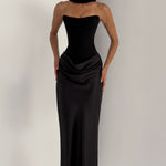 Maggie strapless maxi dress, view 9