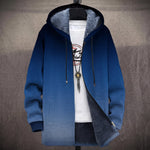 Bonnie - Blue Gradient Jacket, front view