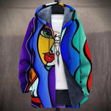 Rosalind - Cubist Face Jacket, front view