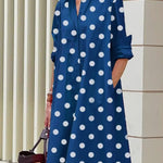 Jody shirt dress in Blue, view 4