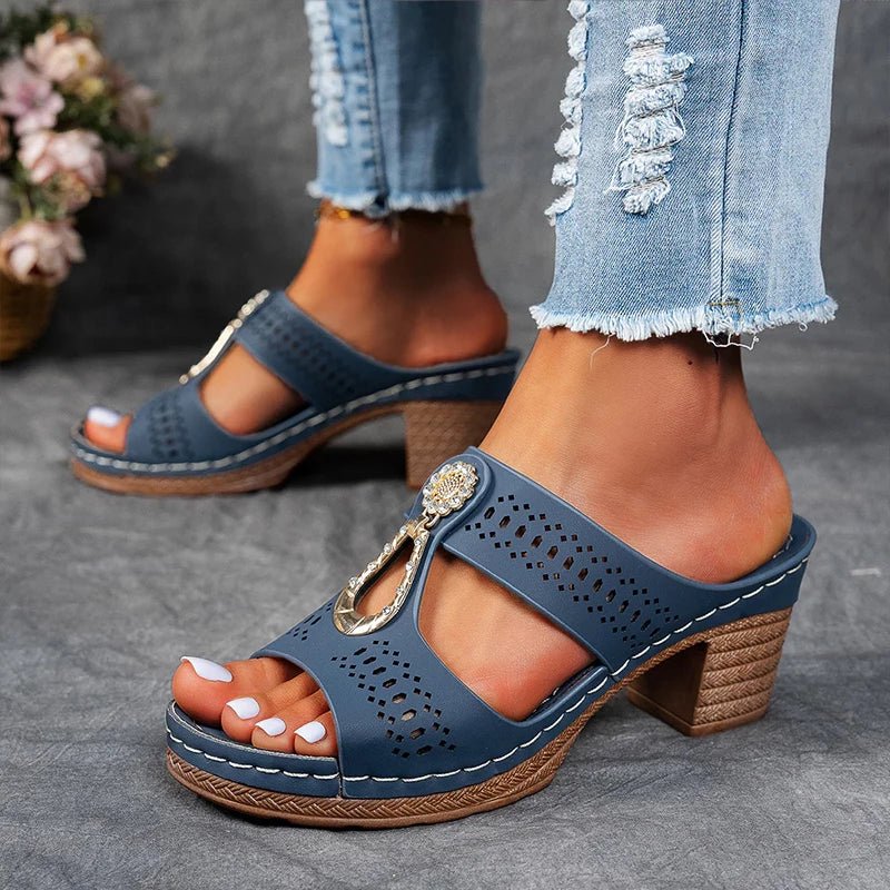 Claire Embellished Orthopaedic Sandals, view 3