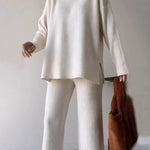 Serene elegant knit two-piece set, view 6